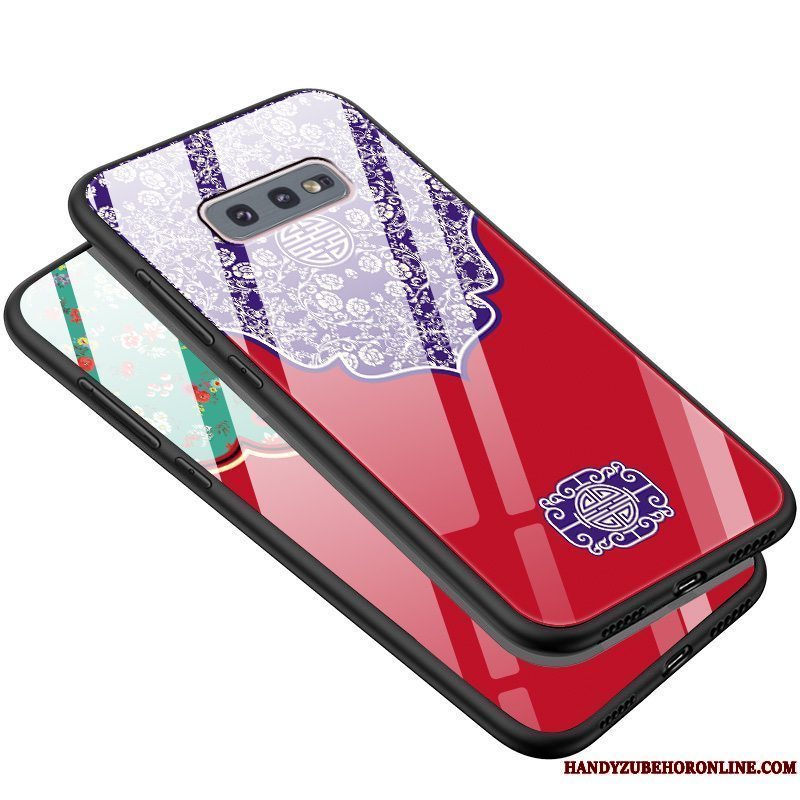 Etui Samsung Galaxy S10e Kreativ Telefonhård, Cover Samsung Galaxy S10e Mode Glas Kinesisk Stil