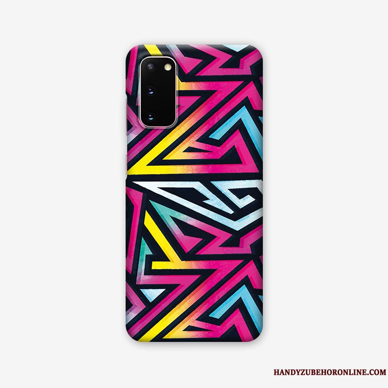 Etui Samsung Galaxy S20 Kreativ Ny Mønster, Cover Samsung Galaxy S20 Farve Nubuck Farve