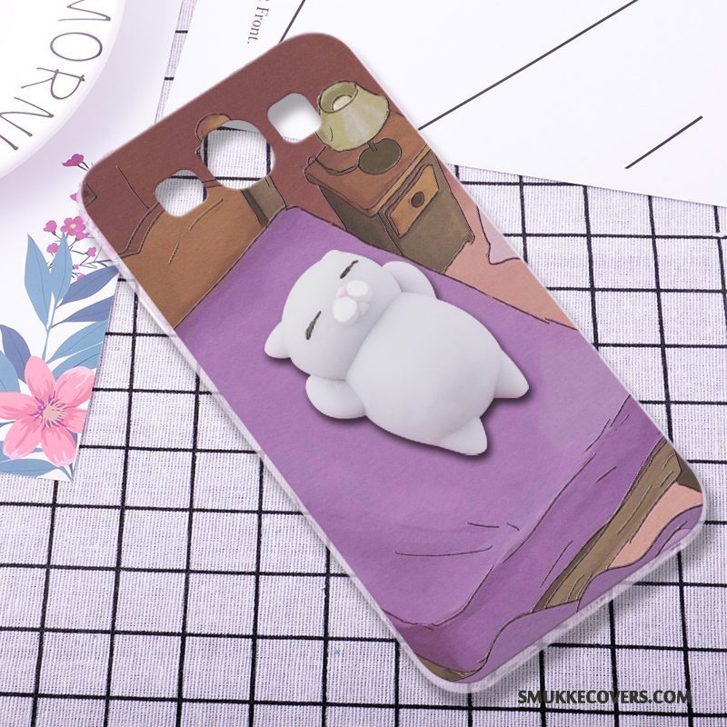 Etui Samsung Galaxy S3 Silikone Anti-fald Af Personlighed, Cover Samsung Galaxy S3 Cartoon Lilla Tredimensionale