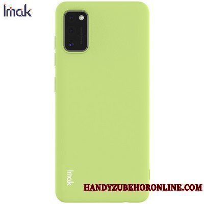 Etui Samsung Galaxy S41 Silikone Anti-fald Ny, Cover Samsung Galaxy S41 Beskyttelse Grøn Nubuck