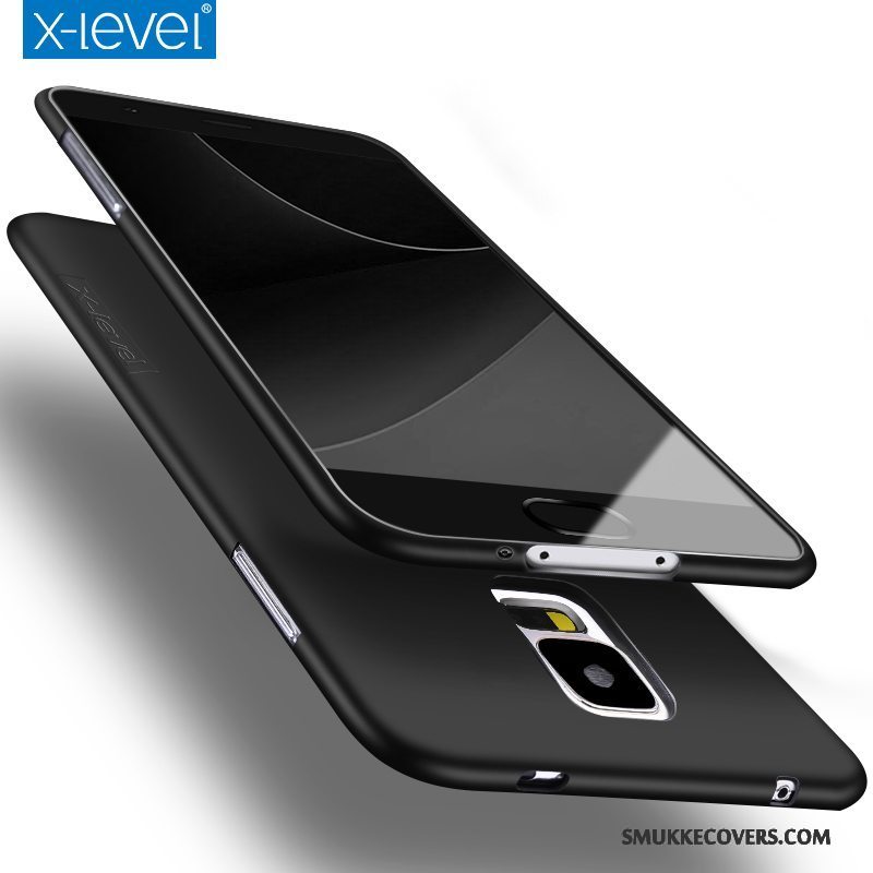 Etui Samsung Galaxy S5 Silikone Tynd Sort, Cover Samsung Galaxy S5 Blød Anti-fald Telefon