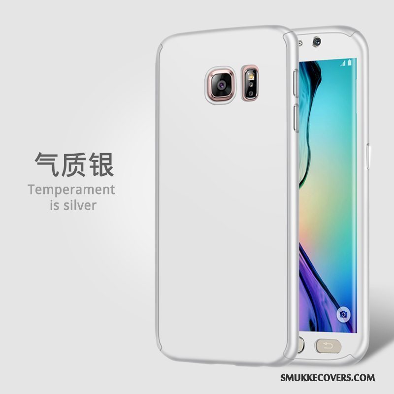 Etui Samsung Galaxy S6 Edge Tasker Sølv Anti-fald, Cover Samsung Galaxy S6 Edge Beskyttelse Af Personlighed Telefon