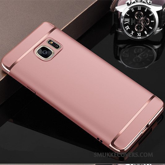 Etui Samsung Galaxy S6 Tasker Hængende Ornamenter Anti-fald, Cover Samsung Galaxy S6 Beskyttelse Lyserød Telefon