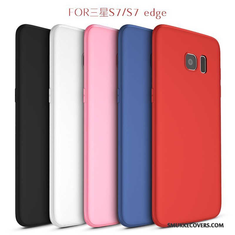 Etui Samsung Galaxy S7 Beskyttelse Trend Telefon, Cover Samsung Galaxy S7 Farve Ny Nubuck