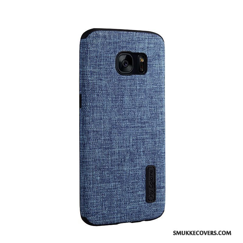 Etui Samsung Galaxy S7 Blød Anti-fald Telefon, Cover Samsung Galaxy S7 Tasker Klud Business