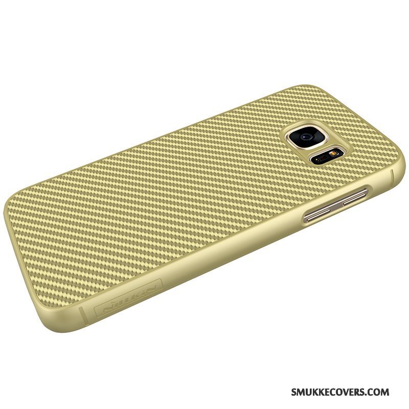 Etui Samsung Galaxy S7 Blød Guld Anti-fald, Cover Samsung Galaxy S7 Beskyttelse Telefon