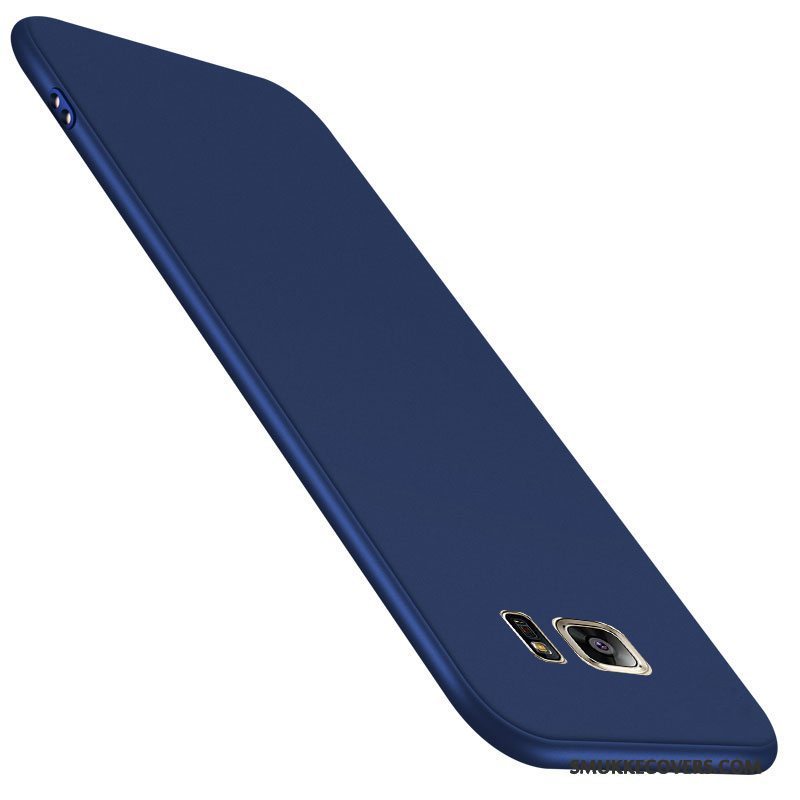 Etui Samsung Galaxy S7 Edge Beskyttelse Anti-fald Mørkeblå, Cover Samsung Galaxy S7 Edge Tasker Telefonlet Tynd