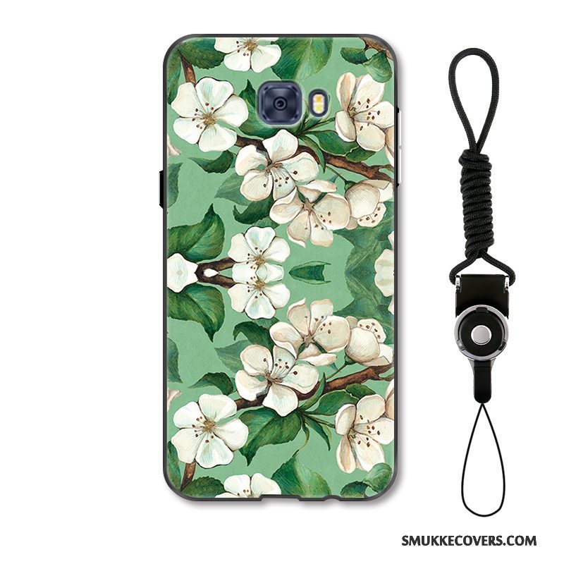 Etui Samsung Galaxy S7 Edge Mode Blomster Hængende Ornamenter, Cover Samsung Galaxy S7 Edge Kreativ Telefonlille Sektion