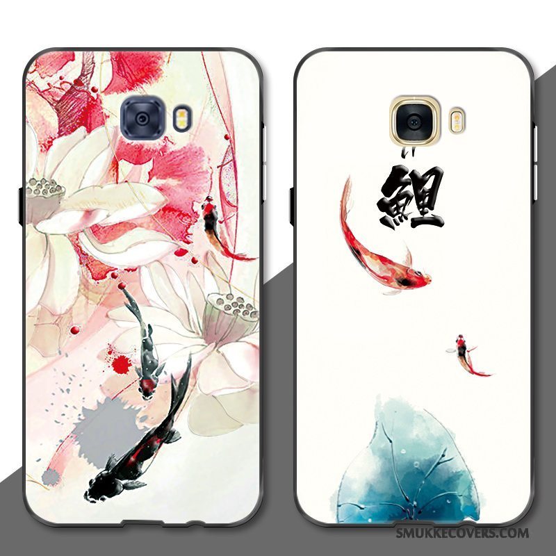 Etui Samsung Galaxy S7 Edge Tasker Karpe Af Personlighed, Cover Samsung Galaxy S7 Edge Relief Kinesisk Stil Kunst