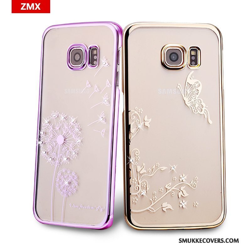 Etui Samsung Galaxy S7 Strass Slim Anti-fald, Cover Samsung Galaxy S7 Beskyttelse Telefonguld