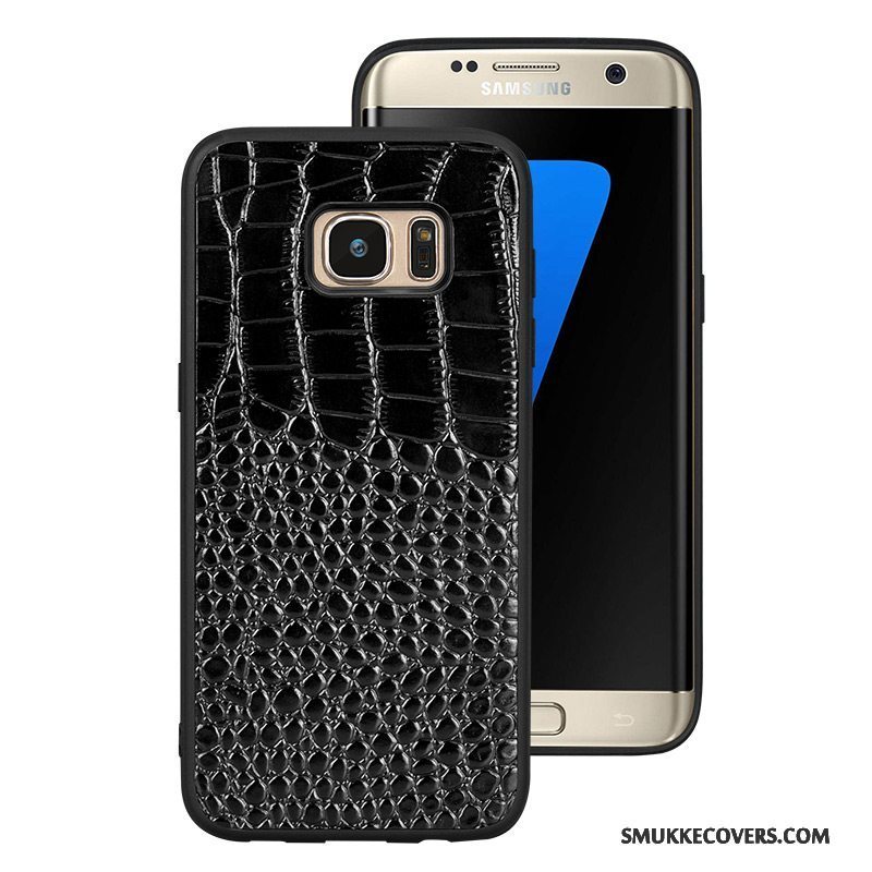 Etui Samsung Galaxy S7 Tasker Sort Af Personlighed, Cover Samsung Galaxy S7 Læder Trend Anti-fald