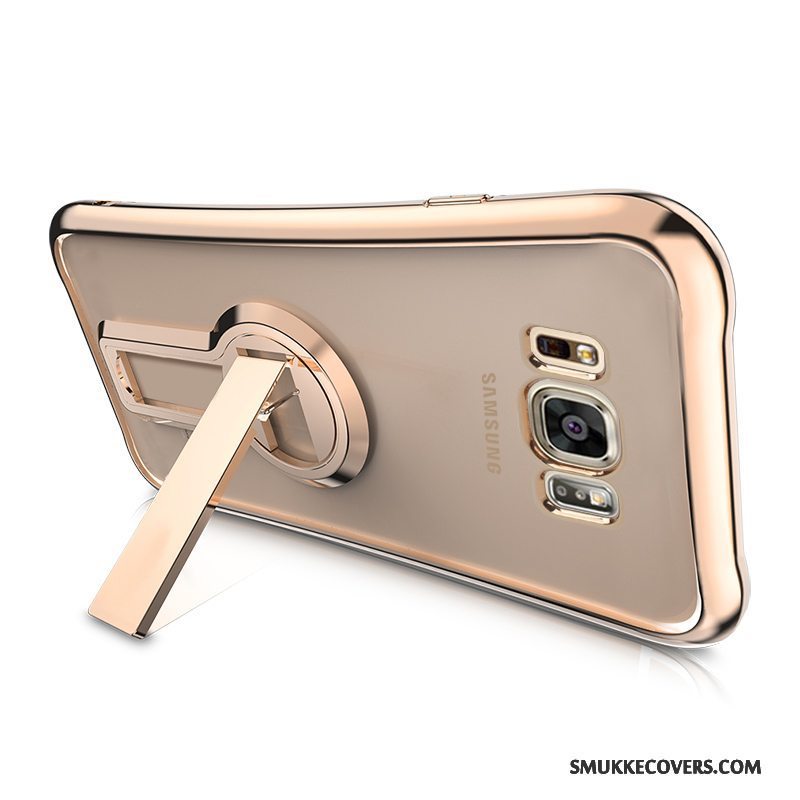 Etui Samsung Galaxy S8 Beskyttelse Gennemsigtig Telefon, Cover Samsung Galaxy S8 Blød Guld Trend