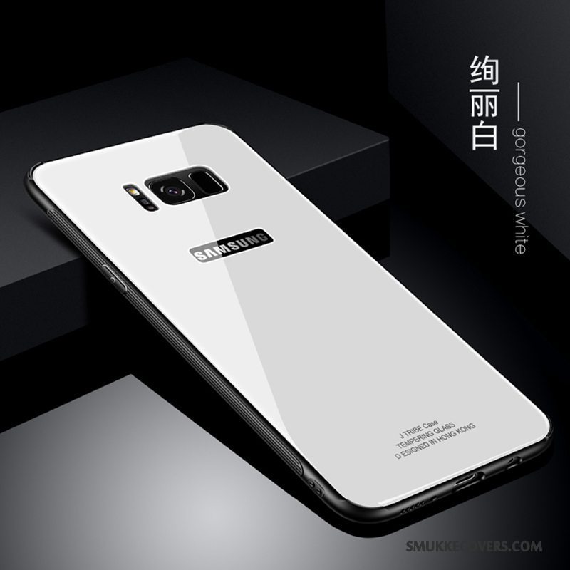 Etui Samsung Galaxy S8 Beskyttelse Hvid Ny, Cover Samsung Galaxy S8 Kreativ Spejl Glas