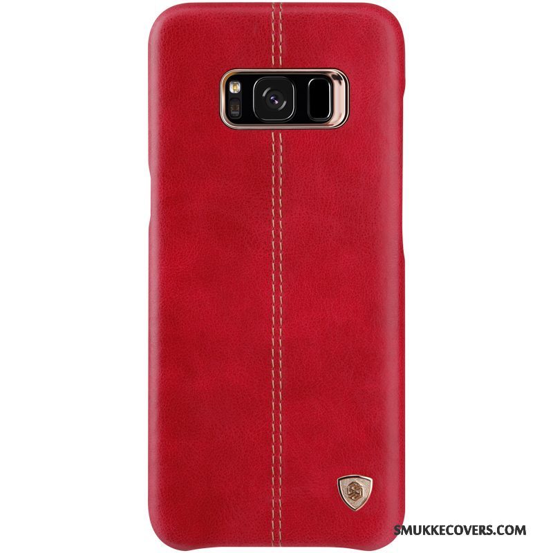 Etui Samsung Galaxy S8+ Beskyttelse Slidstærk Telefon, Cover Samsung Galaxy S8+ Rød Guld