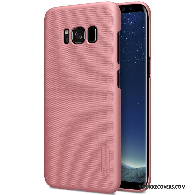 Etui Samsung Galaxy S8 Beskyttelse Telefonanti-fald, Cover Samsung Galaxy S8 Hård Lyserød