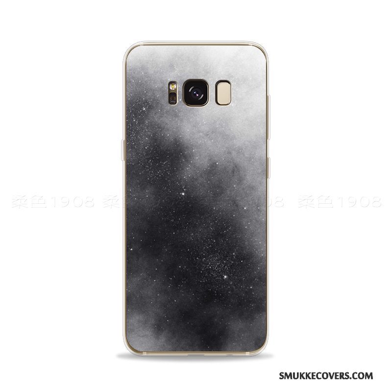 Etui Samsung Galaxy S8 Kreativ Af Personlighed Telefon, Cover Samsung Galaxy S8 Blød Simple Sort