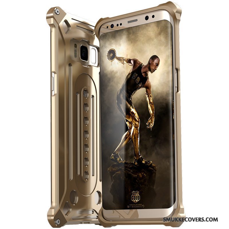 Etui Samsung Galaxy S8+ Kreativ Cool Guld, Cover Samsung Galaxy S8+ Beskyttelse Telefonhård