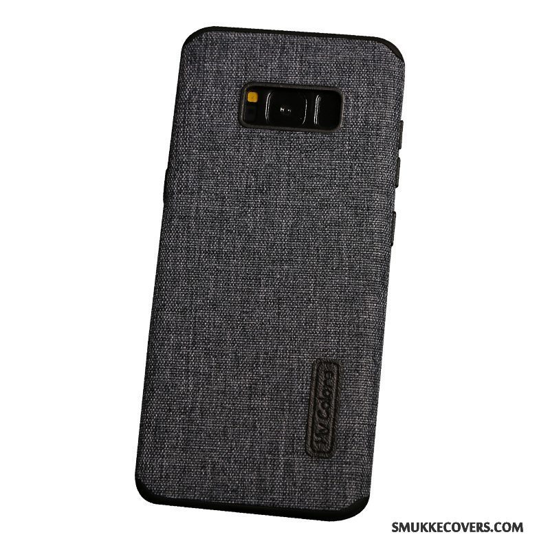 Etui Samsung Galaxy S8+ Kreativ Grå Business, Cover Samsung Galaxy S8+ Blød Af Personlighed Anti-fald