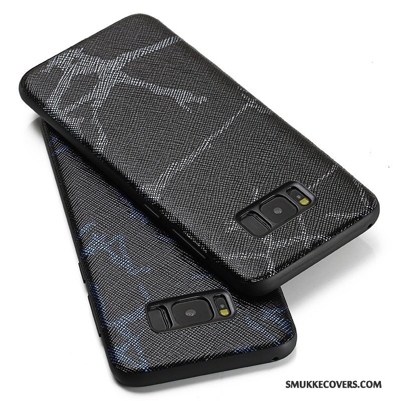 Etui Samsung Galaxy S8+ Kreativ Telefonanti-fald, Cover Samsung Galaxy S8+ Tasker Sort Business