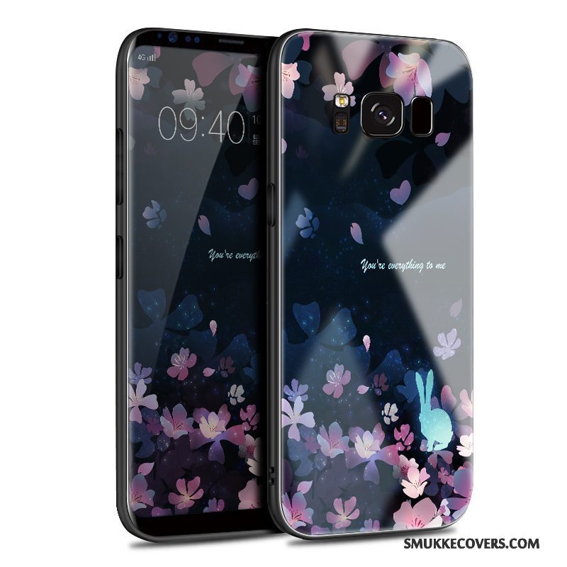 Etui Samsung Galaxy S8 Kreativ Trend Lilla, Cover Samsung Galaxy S8 Beskyttelse Telefonaf Personlighed