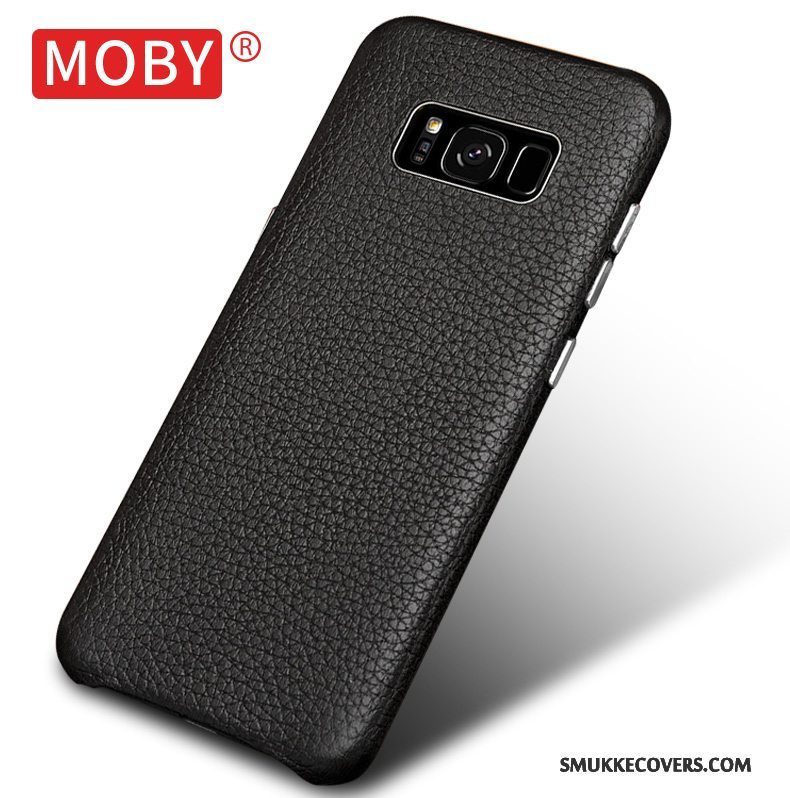 Etui Samsung Galaxy S8 Læder Business Tynd, Cover Samsung Galaxy S8 Luksus Af Personlighed Anti-fald