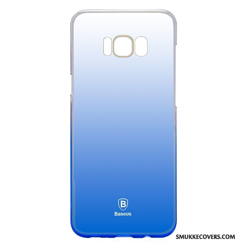 Etui Samsung Galaxy S8+ Tasker Blå Hård, Cover Samsung Galaxy S8+ Kreativ Af Personlighed Anti-fald