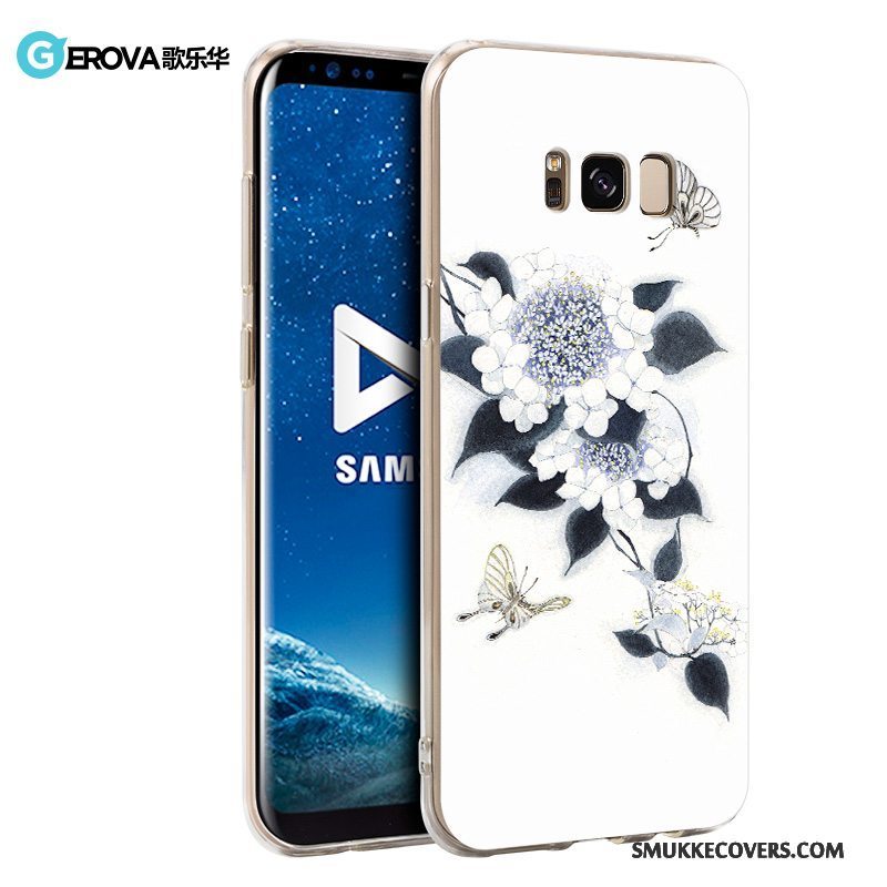 Etui Samsung Galaxy S8+ Tasker Nubuck Trend, Cover Samsung Galaxy S8+ Beskyttelse Hængende Ornamenter Anti-fald