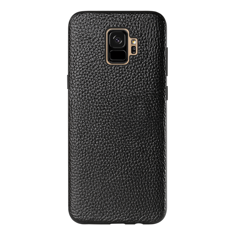 Etui Samsung Galaxy S9 Beskyttelse Anti-fald Trendy, Cover Samsung Galaxy S9 Læder Sort Af Personlighed