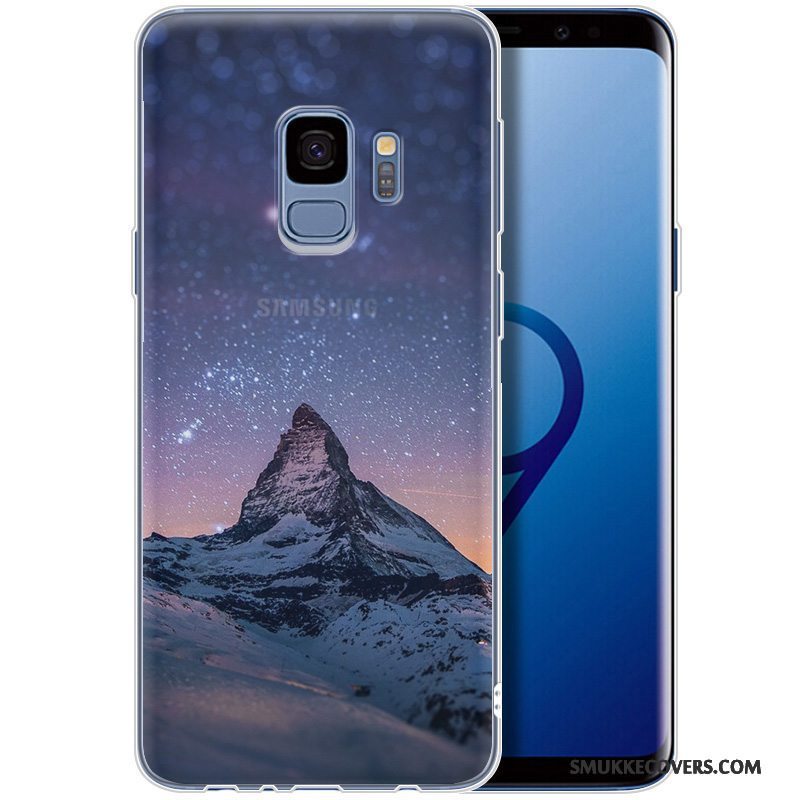 Etui Samsung Galaxy S9+ Beskyttelse Lilla Telefon, Cover Samsung Galaxy S9+ Blød Af Personlighed Elegante