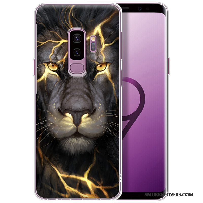 Etui Samsung Galaxy S9 Blød Anti-fald Sort, Cover Samsung Galaxy S9 Beskyttelse Elegante Trend