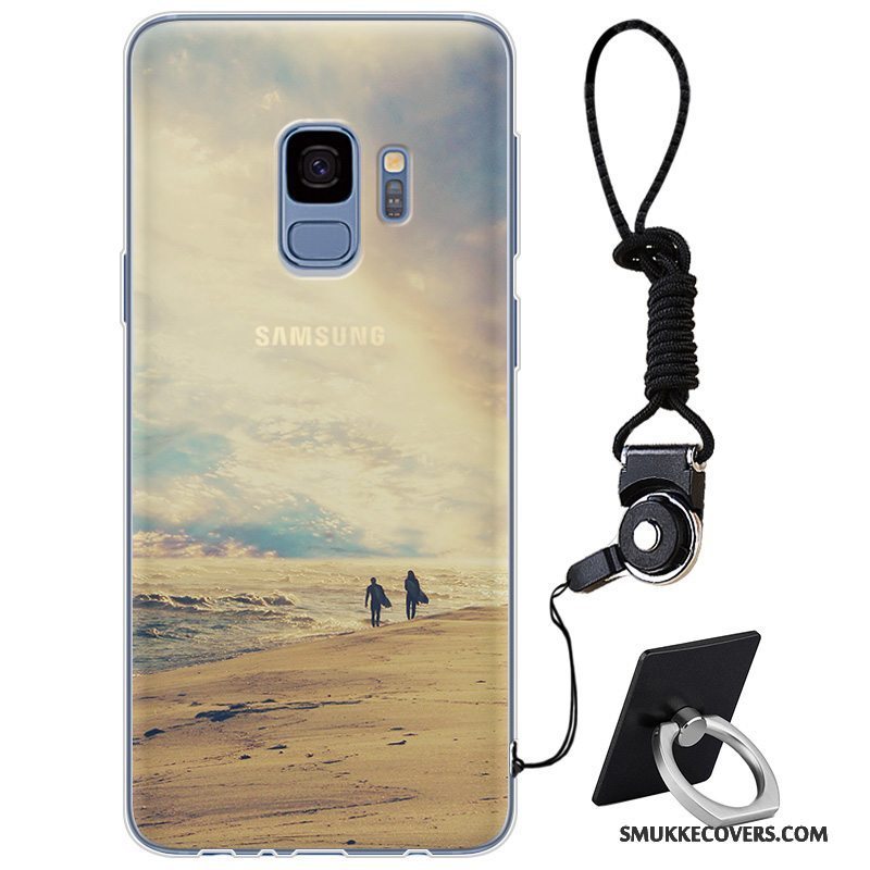 Etui Samsung Galaxy S9 Blød Elegante Af Personlighed, Cover Samsung Galaxy S9 Silikone Gul Trendy