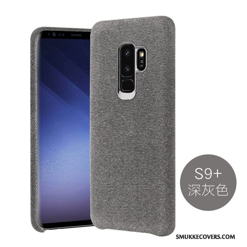 Etui Samsung Galaxy S9+ Kreativ Ny Grå, Cover Samsung Galaxy S9+ Klud Hård