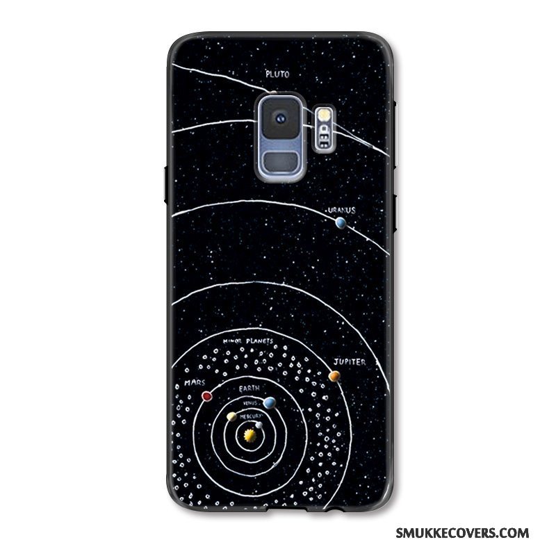 Etui Samsung Galaxy S9+ Kreativ Sort Af Personlighed, Cover Samsung Galaxy S9+ Relief Anti-fald Telefon