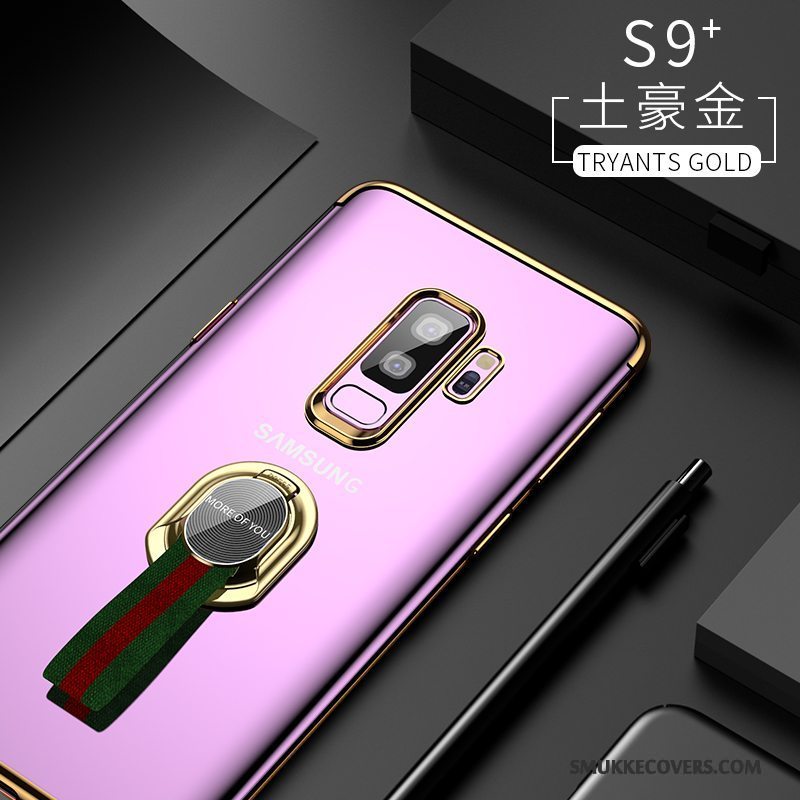 Etui Samsung Galaxy S9+ Kreativ Tynd Lilla, Cover Samsung Galaxy S9+ Blød Telefonaf Personlighed