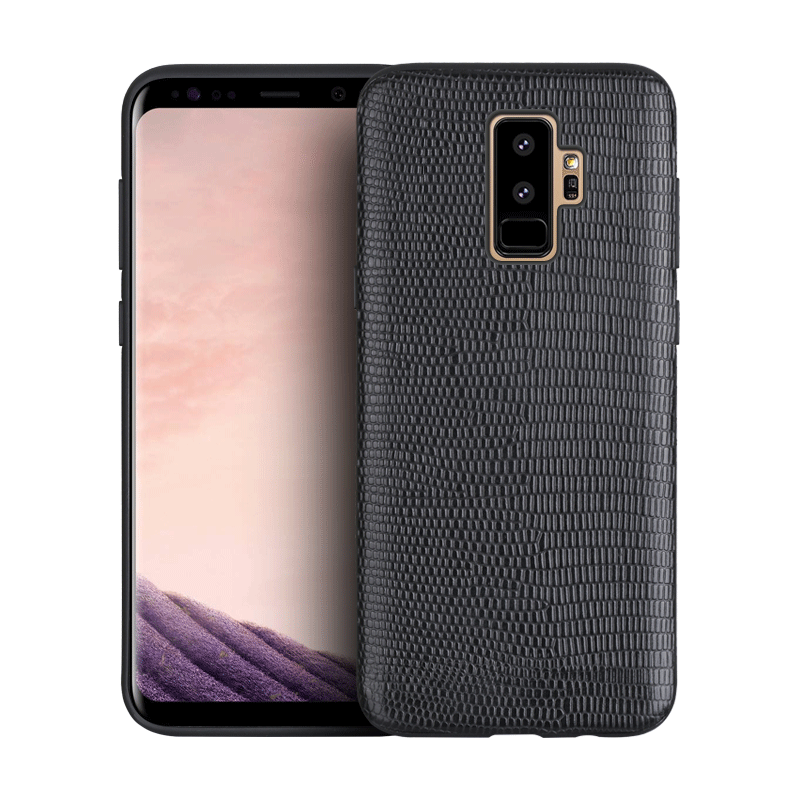 Etui Samsung Galaxy S9 Læder Trendy Telefon, Cover Samsung Galaxy S9 Tasker Sort Anti-fald