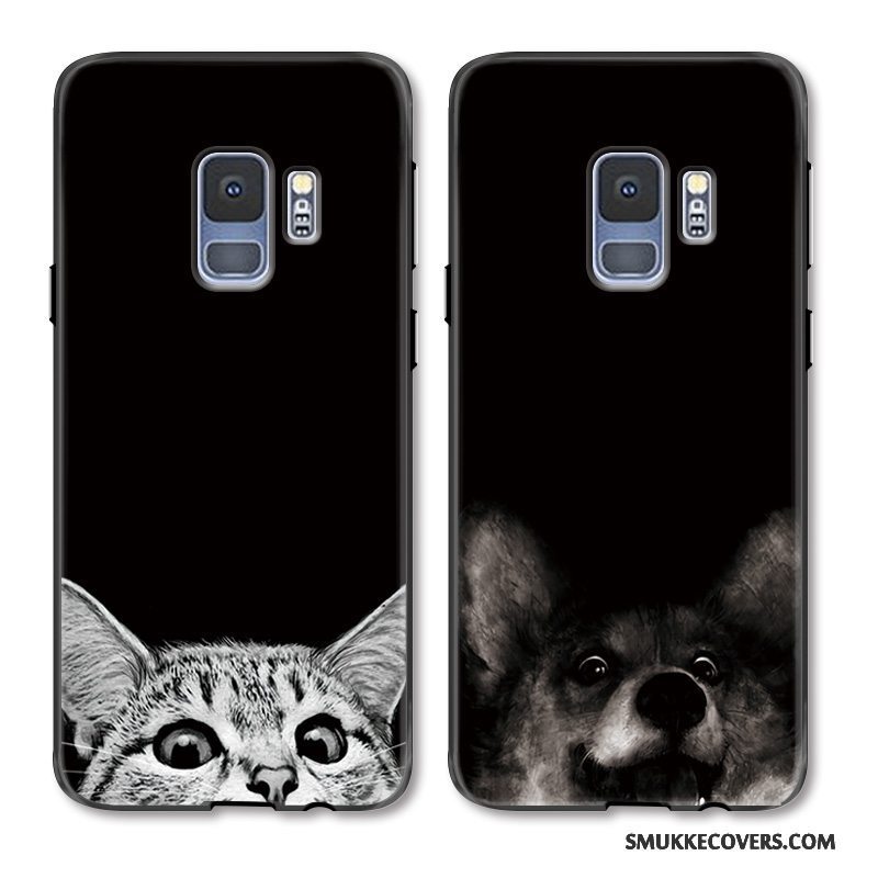 Etui Samsung Galaxy S9+ Relief Korte Telefon, Cover Samsung Galaxy S9+ Beskyttelse Af Personlighed Morsom