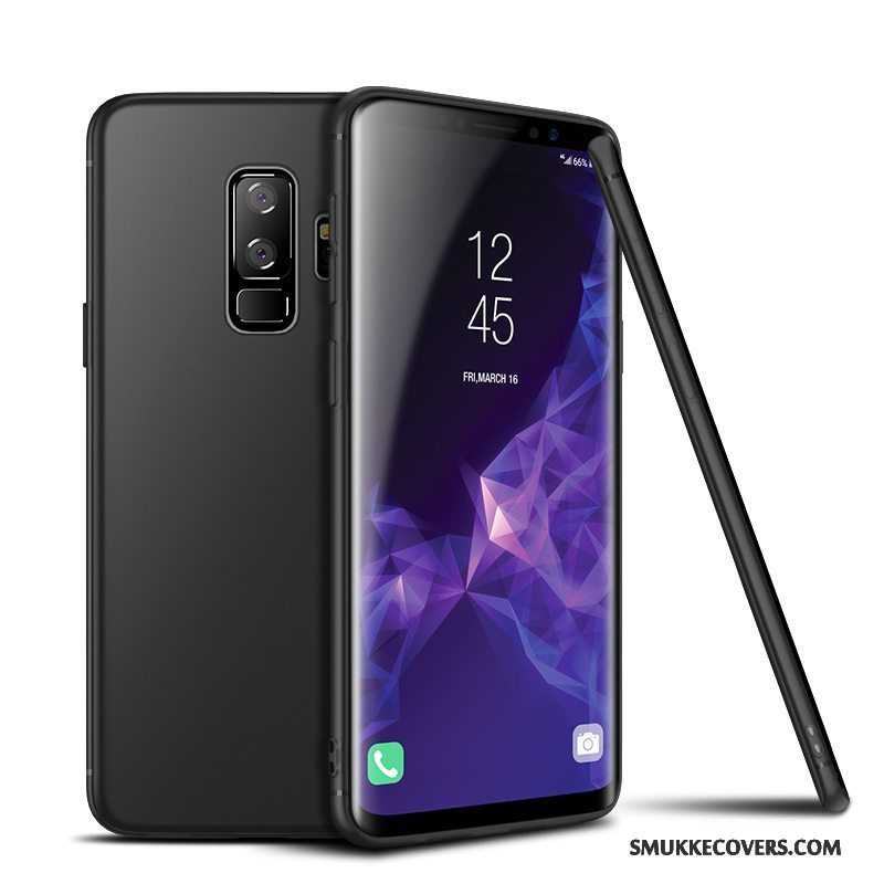 Etui Samsung Galaxy S9 Silikone Anti-fald Tynd, Cover Samsung Galaxy S9 Blød Nubuck Trend