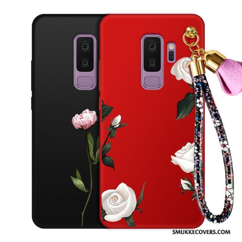 Etui Samsung Galaxy S9+ Tasker Anti-fald Trend, Cover Samsung Galaxy S9+ Silikone Telefonblomster