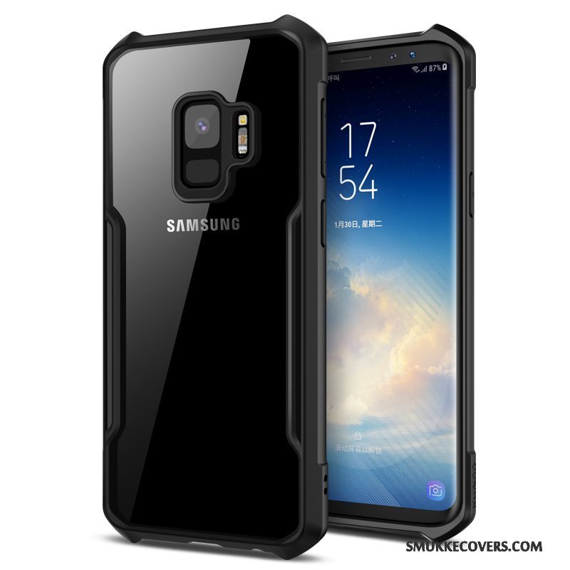 Etui Samsung Galaxy S9 Tasker Gasbag Gennemsigtig, Cover Samsung Galaxy S9 Beskyttelse Anti-fald Tynd