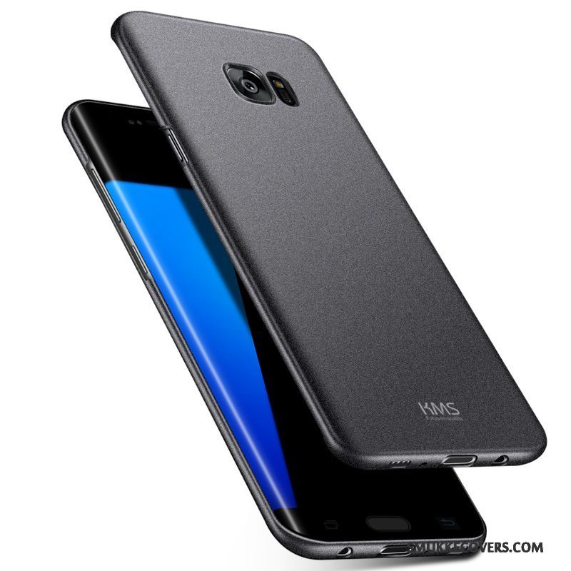 Etui Samsung Galaxy S9 Tasker Nubuck Anti-fald, Cover Samsung Galaxy S9 Beskyttelse Hård Sort