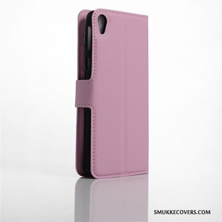 Etui Sony Xperia E5 Tegnebog Lyse Telefon, Cover Sony Xperia E5 Folio Lilla