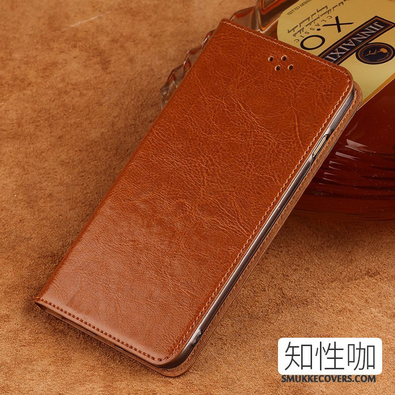 Etui Sony Xperia Xa1 Plus Tasker Telefontrendy, Cover Sony Xperia Xa1 Plus Folio Brun Business