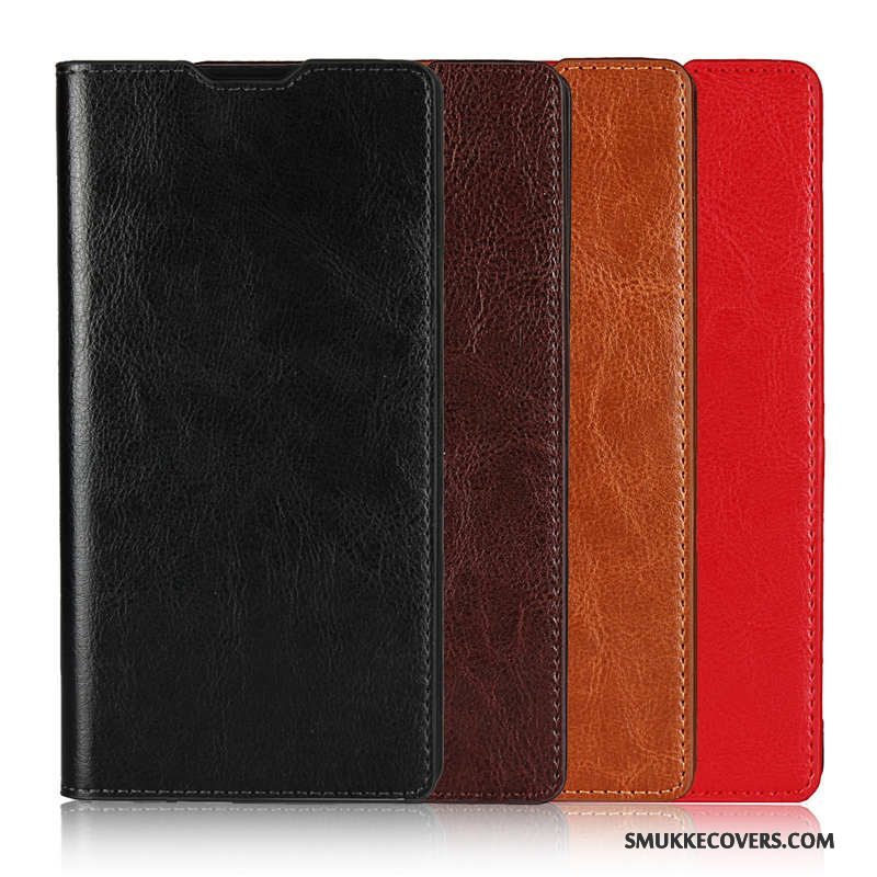 Etui Sony Xperia Xa1 Ultra Farve Telefonkort, Cover Sony Xperia Xa1 Ultra Læder