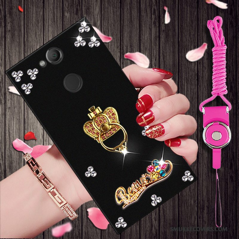Etui Sony Xperia Xa2 Beskyttelse Sort Trend, Cover Sony Xperia Xa2 Cartoon Telefonaf Personlighed