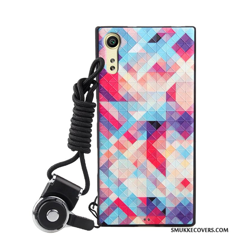 Etui Sony Xperia Xz Beskyttelse Telefonhængende Ornamenter, Cover Sony Xperia Xz Farve