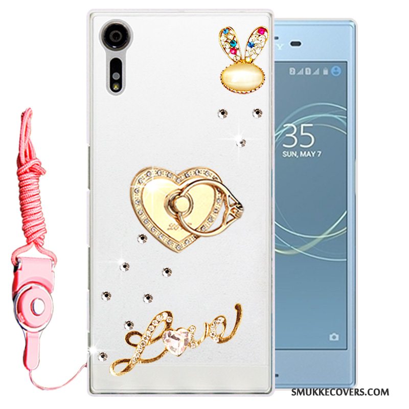 Etui Sony Xperia Xz Blød Guld Telefon, Cover Sony Xperia Xz Beskyttelse