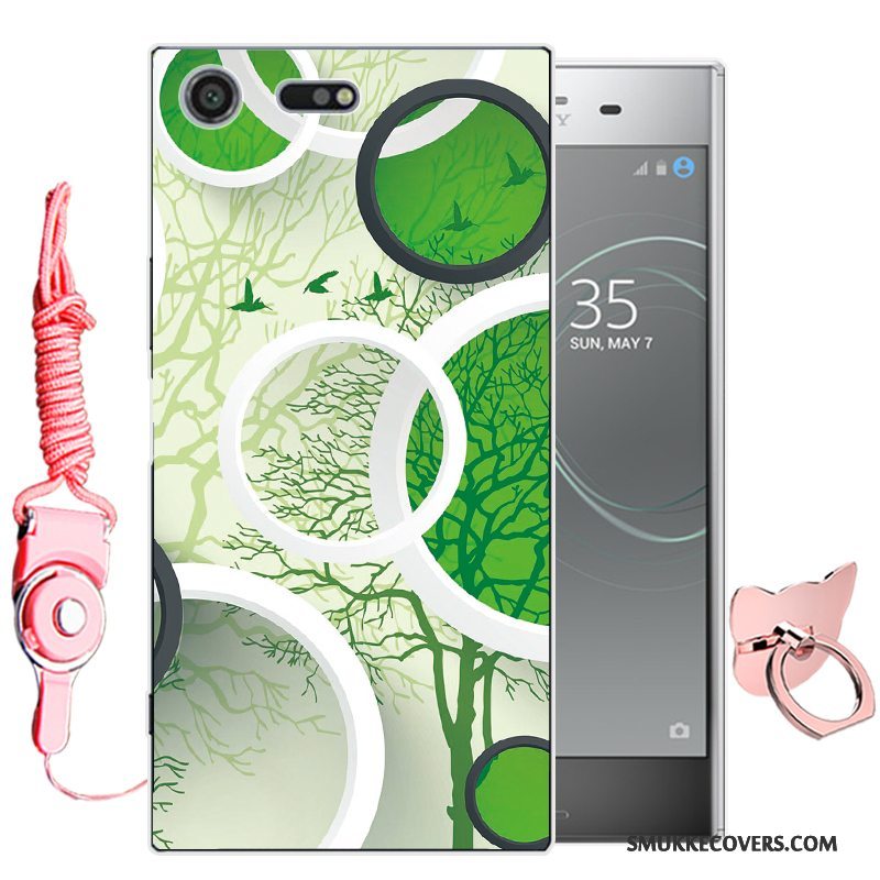 Etui Sony Xperia Xz Premium Tasker Telefongrøn, Cover Sony Xperia Xz Premium Cartoon