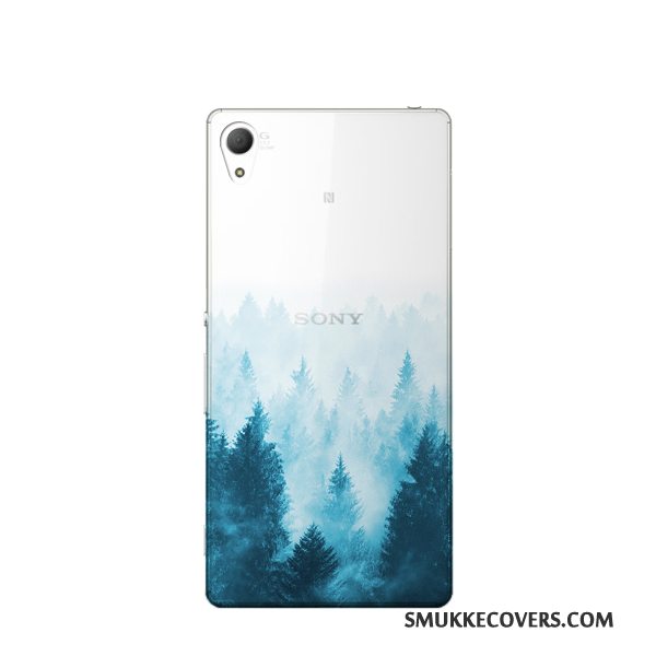 Etui Sony Xperia Z3 Kreativ Simple Kunst, Cover Sony Xperia Z3 Beskyttelse Telefongennemsigtig