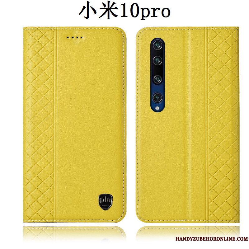 Etui Xiaomi Mi 10 Pro Beskyttelse Anti-fald Gul, Cover Xiaomi Mi 10 Pro Tasker Telefonlille Sektion