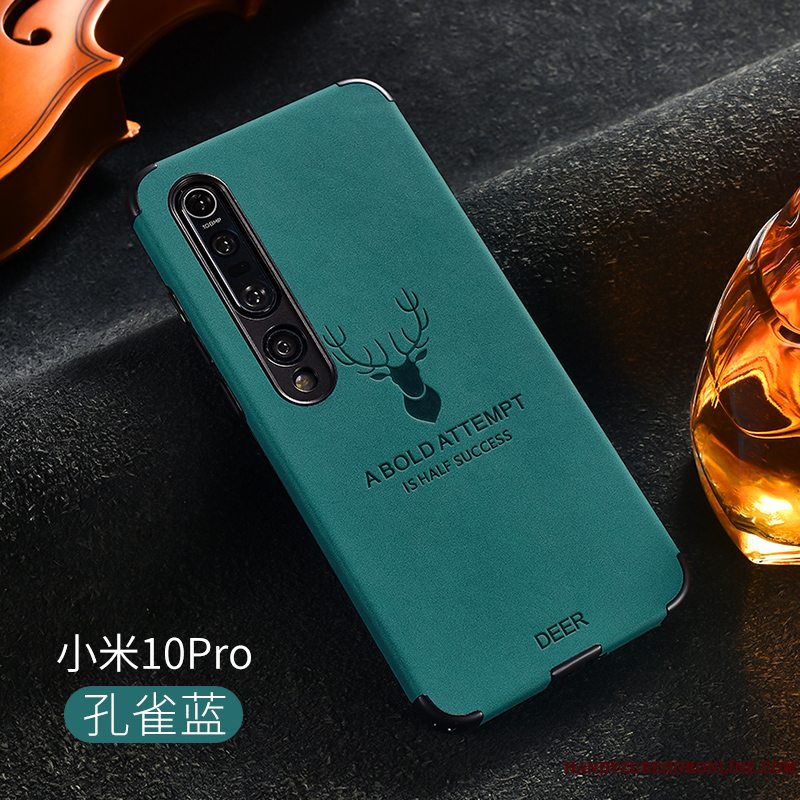 Etui Xiaomi Mi 10 Pro Blød Kvalitet Trend, Cover Xiaomi Mi 10 Pro Mode Lille Sektion Telefon